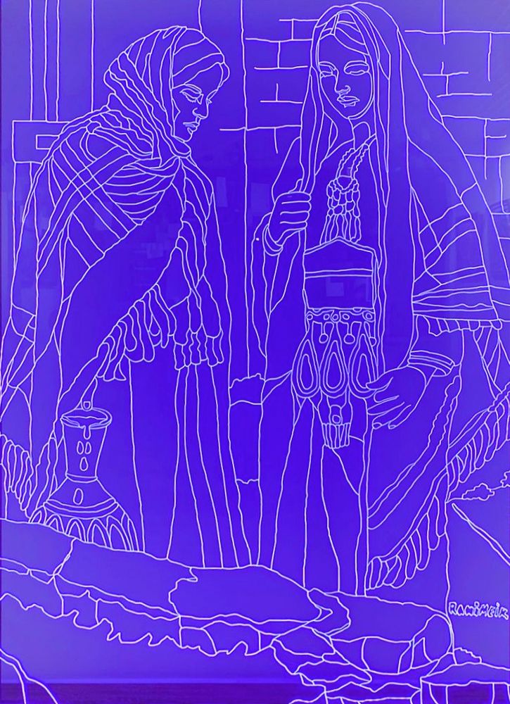 Картина Rami Meir – יפהפיות קווקזיות