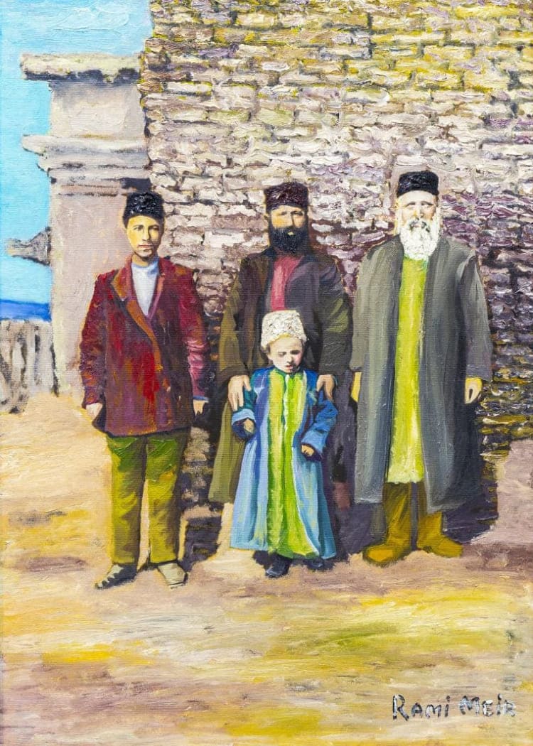 Картина Rami Meir – Нравственность. Четыре поколения