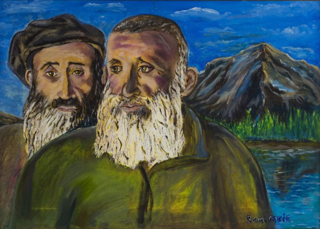 Картина Rami Meir – Горские евреи-земледельцы